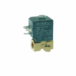2 Yollu-Selenoid-Valf 1/4 230V/50HZ-Ceme