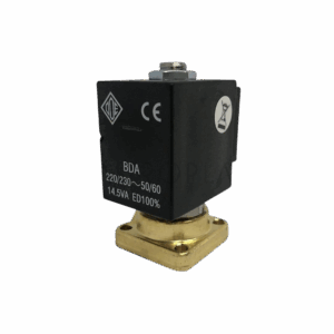 Selenoid Valf 2 Yollu Düz Taban 220-240V